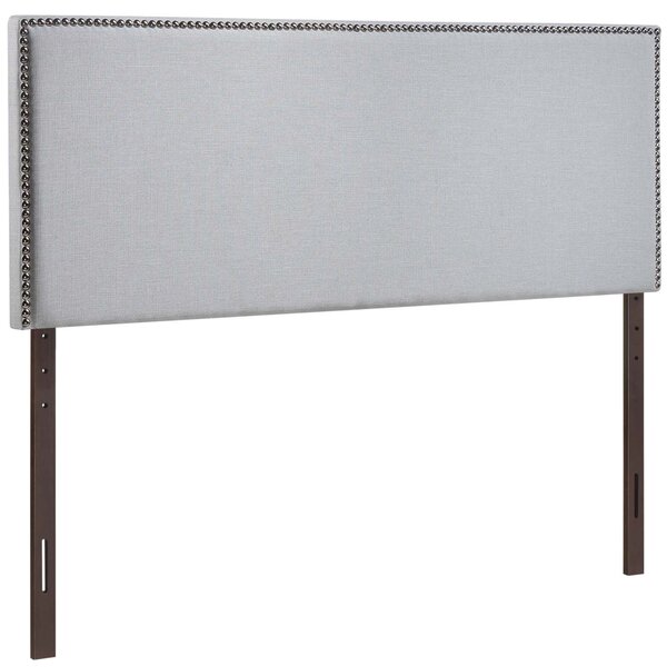 Zipcode Design™ Upholstered Nailhead Headboard & Reviews | Wayfair